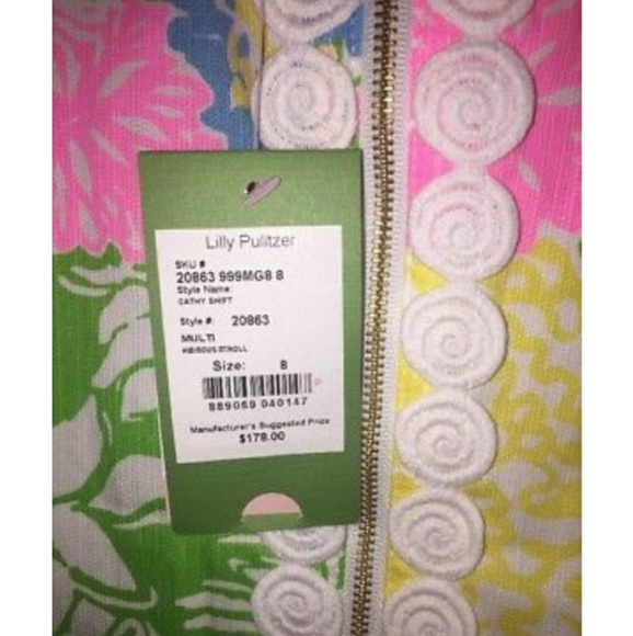 🔴SOLD🔴🆕  LILLY PULITZER HIBISCUS STROLL CATHY - Picture 3 of 4